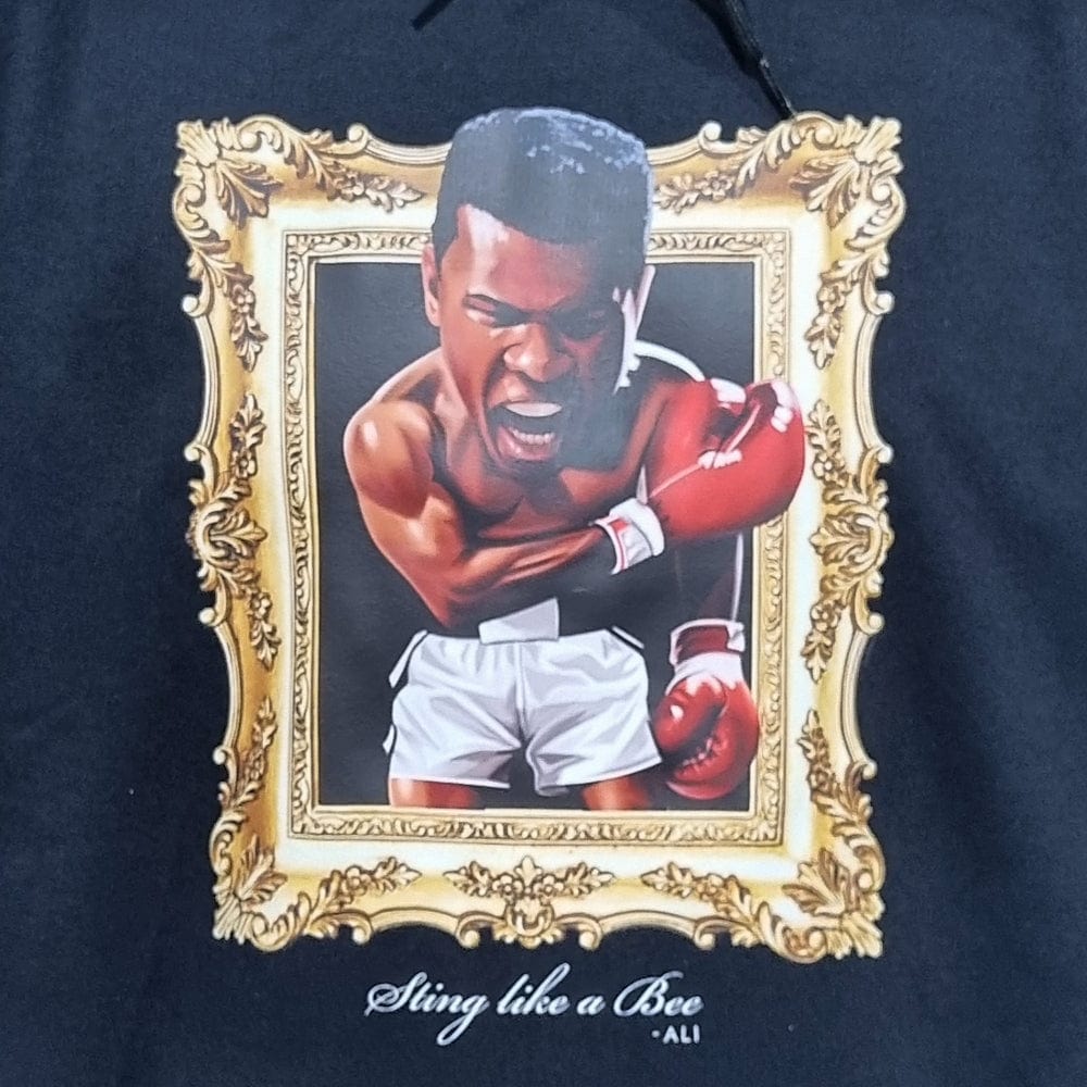 Retro Kings Ali Frame Hoodie - Black