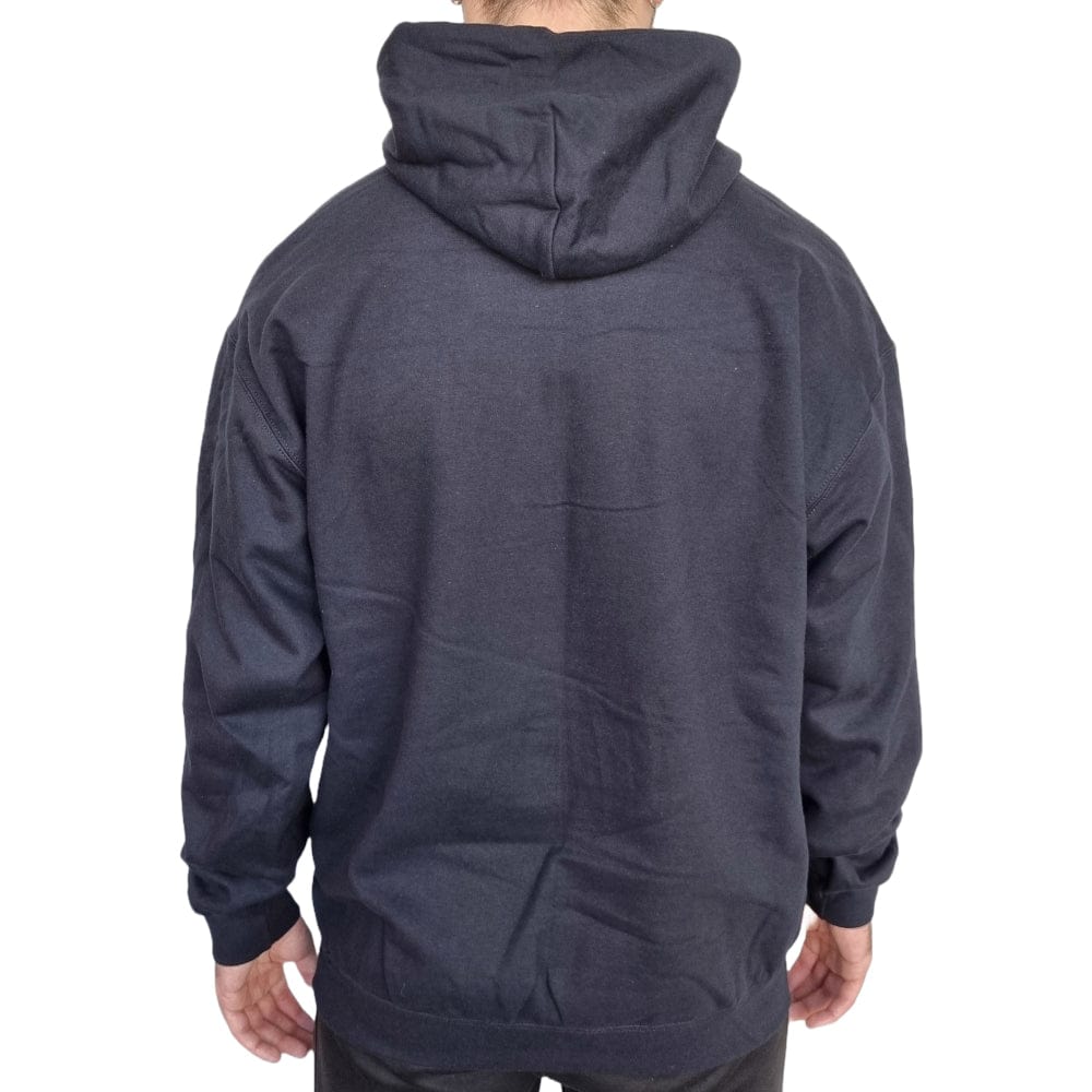 Retro Kings Notorious Watercolour Stacked Hoodie - Black
