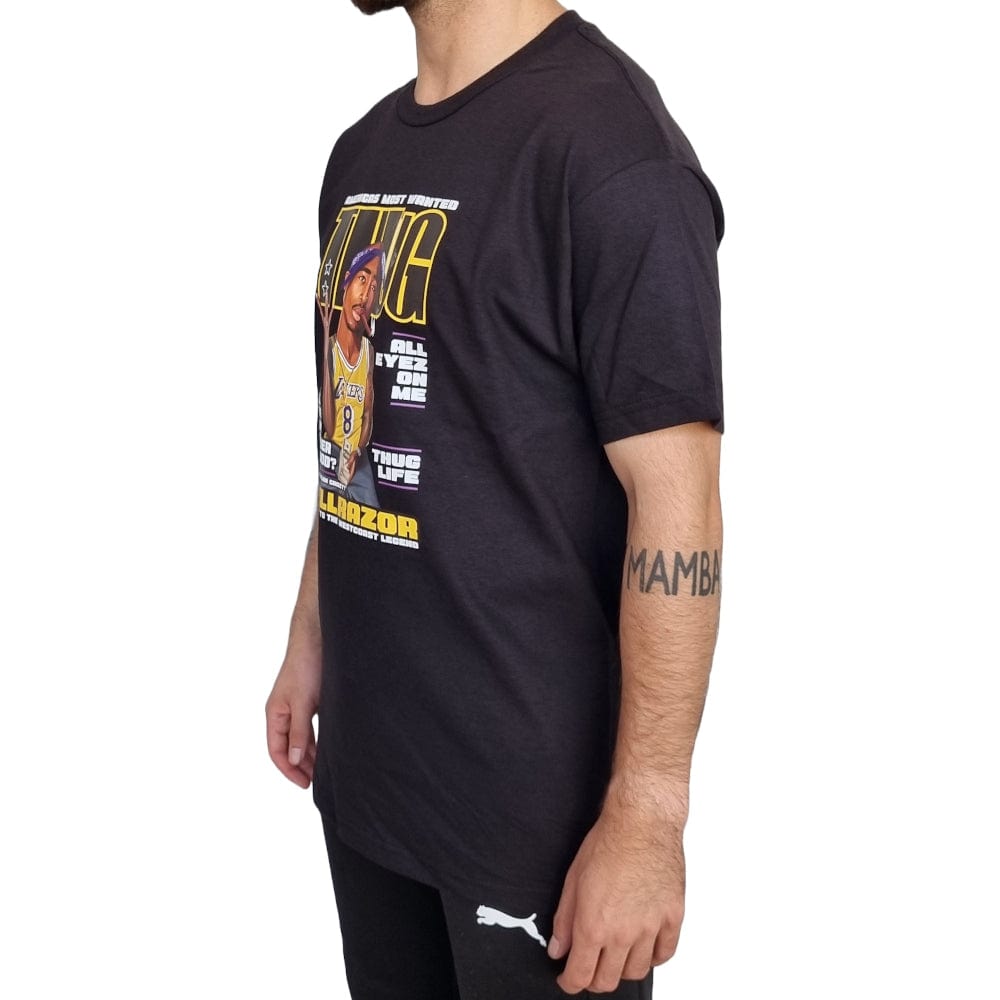 Retro Kings Tupac Toon Tee - Black