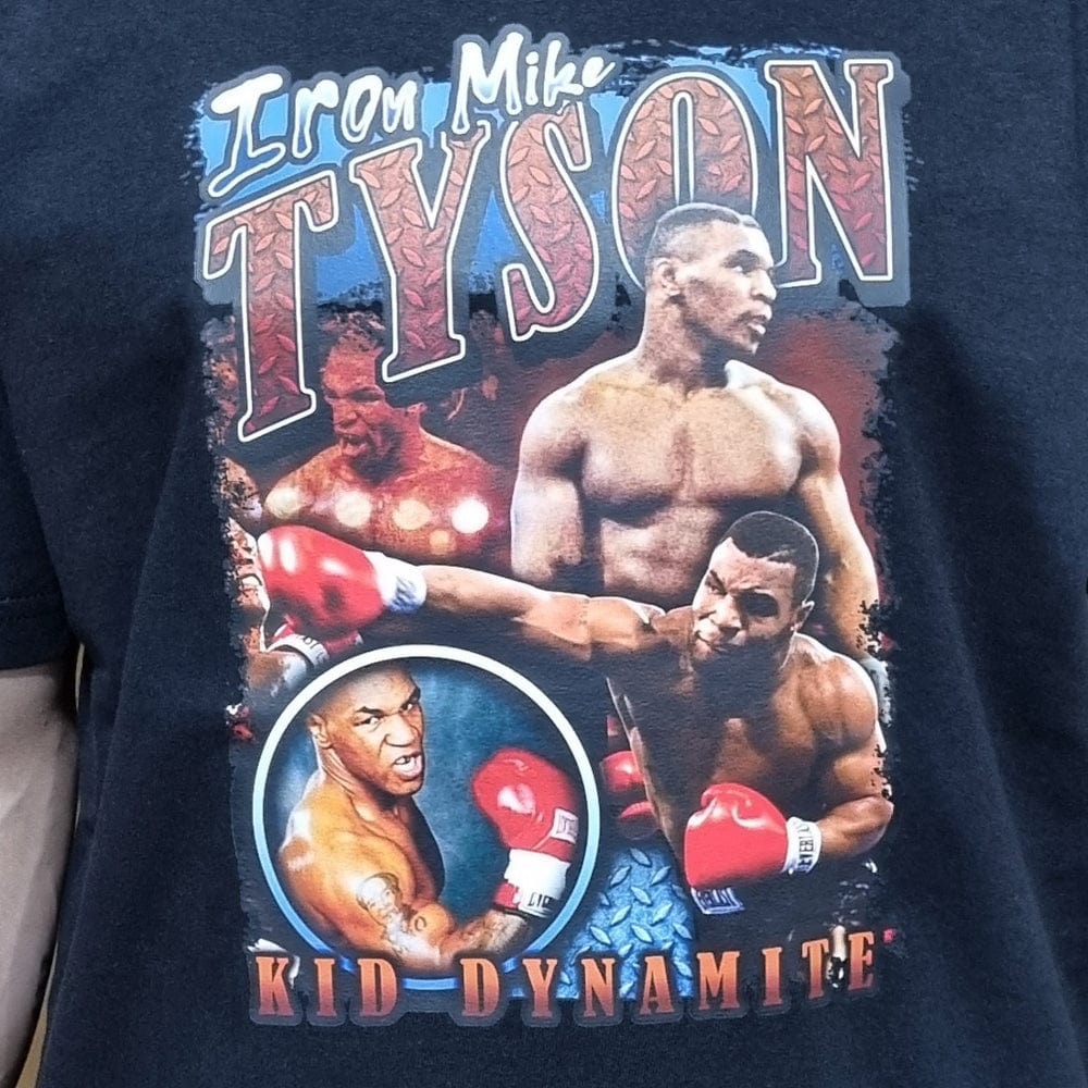 Retro Kings Tyson Vintage Tee - Black