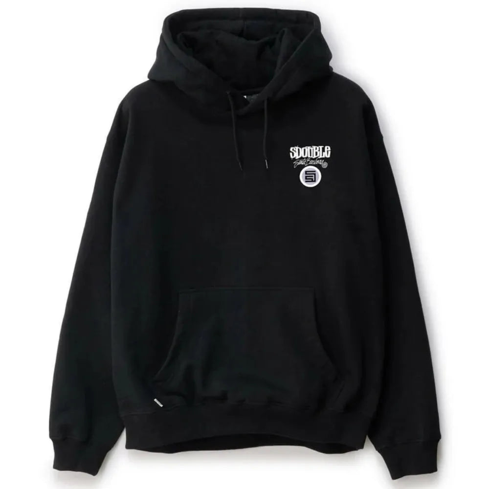 S / DOUBLE Womens Combo Platter Hood - Black