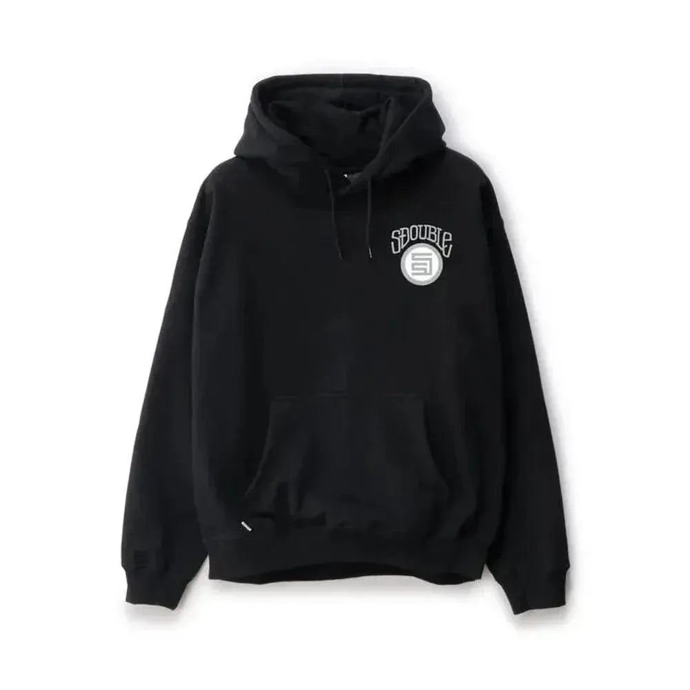 S / DOUBLE Womens Goosebumps Hood - Black