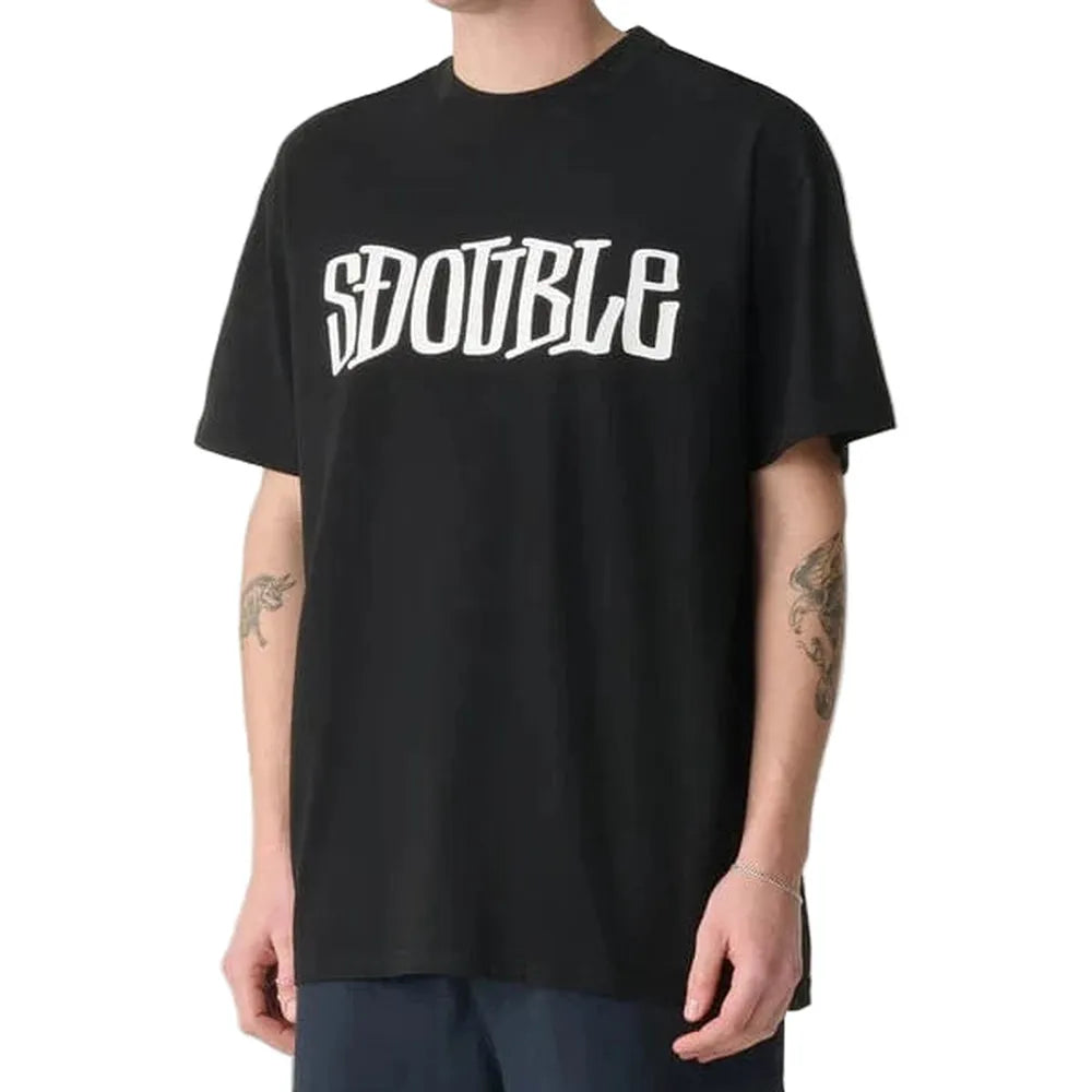 S / DOUBLE Design By Tee - Black