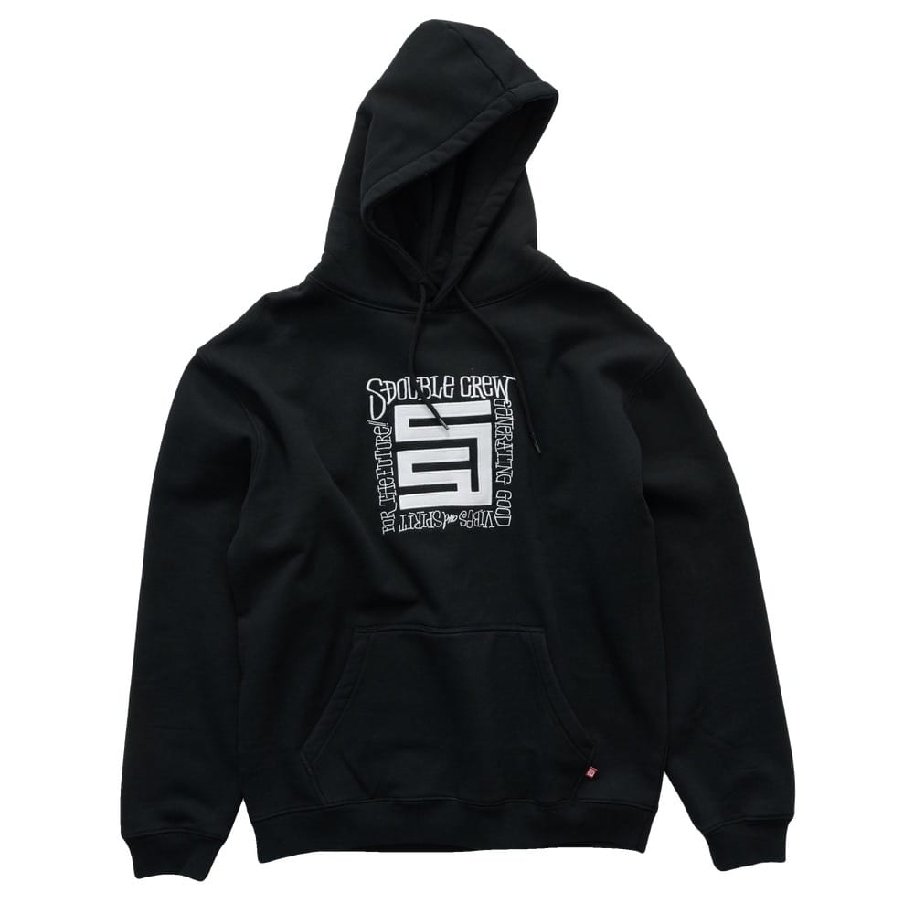 S / DOUBLE Generating Pullover Hoodie - Black