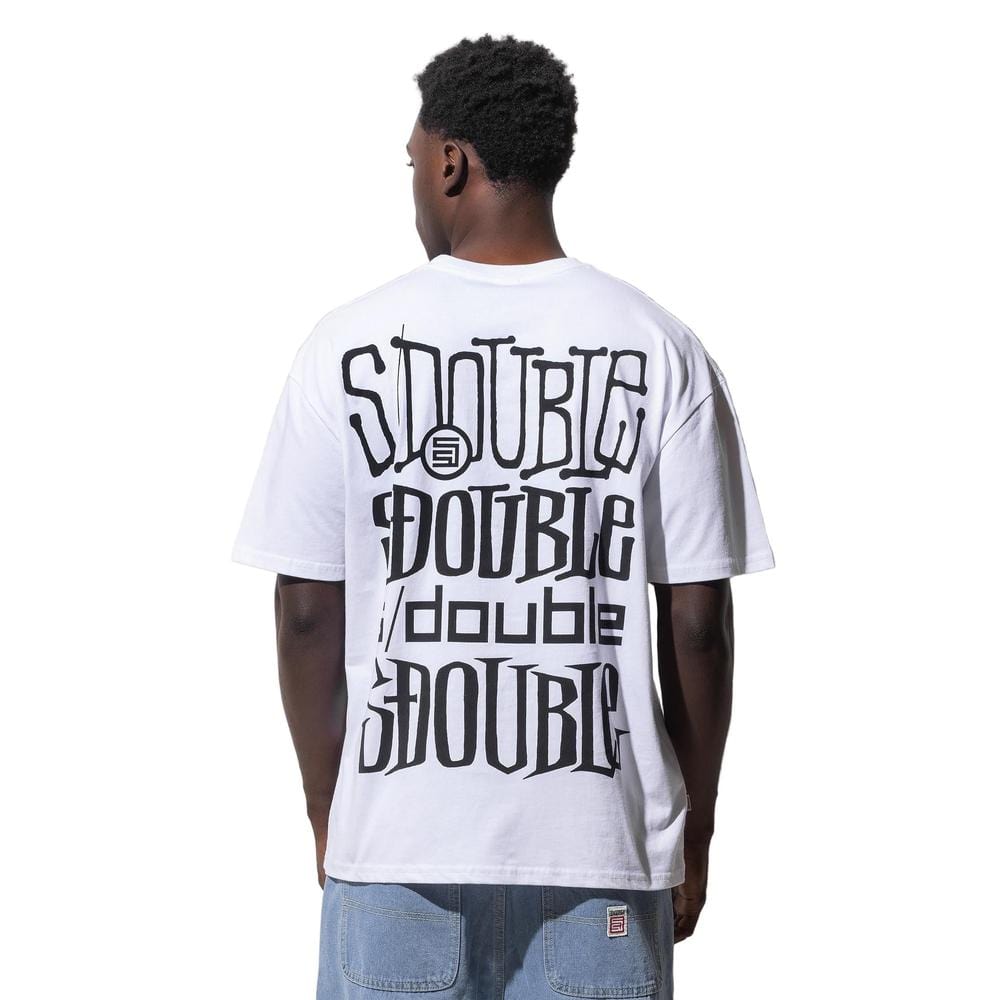 S / DOUBLE Logofest SS Tee - White