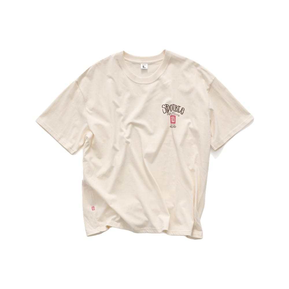 S / DOUBLE New Flavour Tee - Unbleached