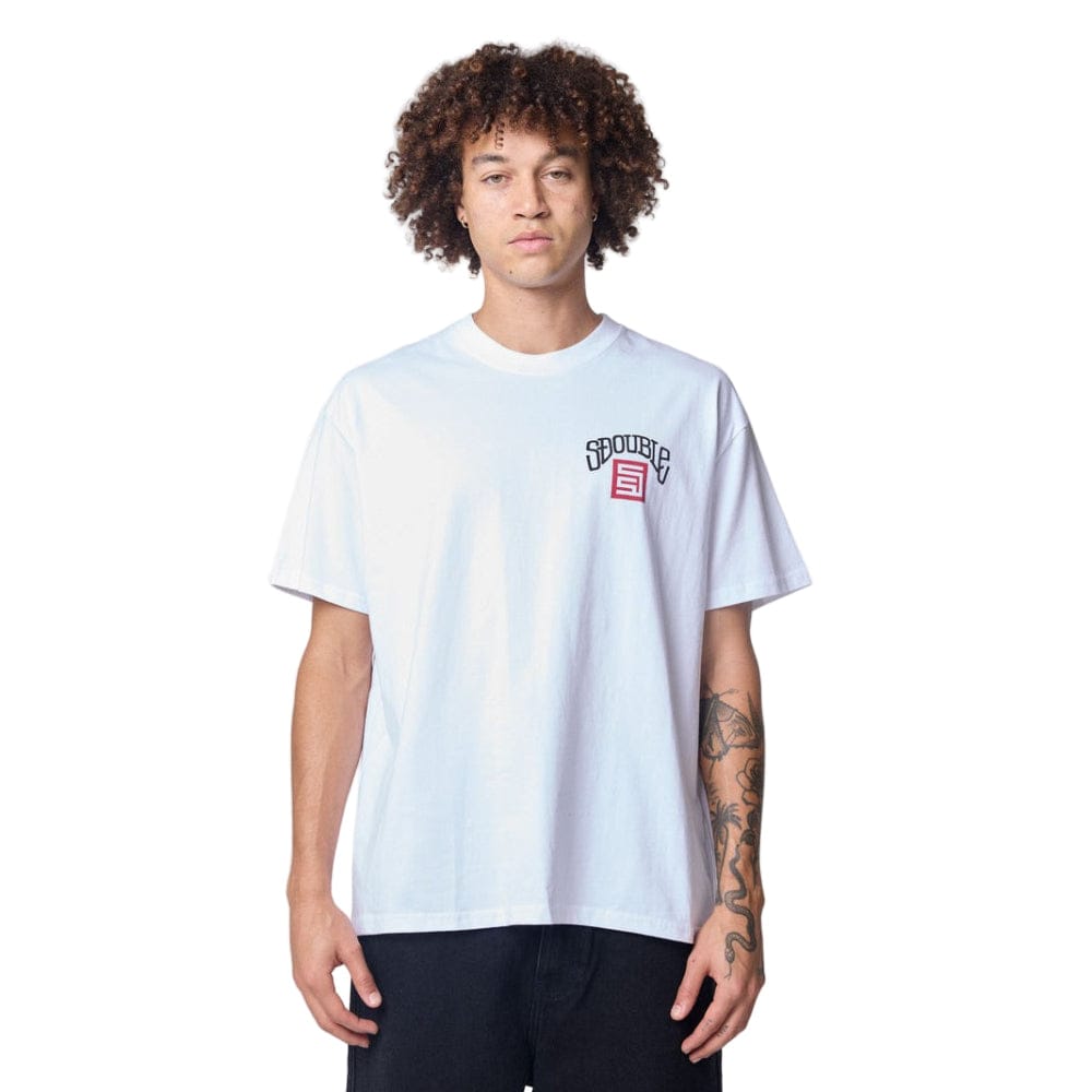 S / DOUBLE Rabbit SS Tee - White