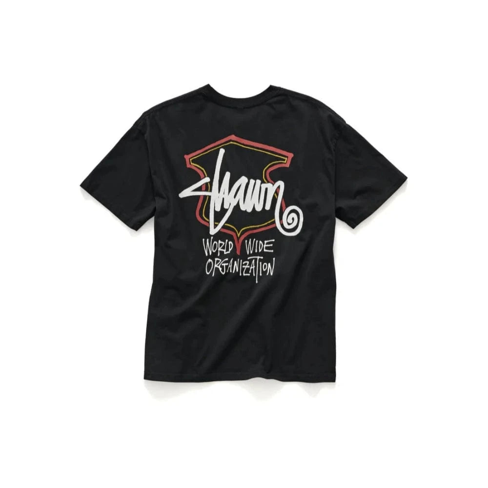 S / DOUBLE Shield Tee - Washed Black