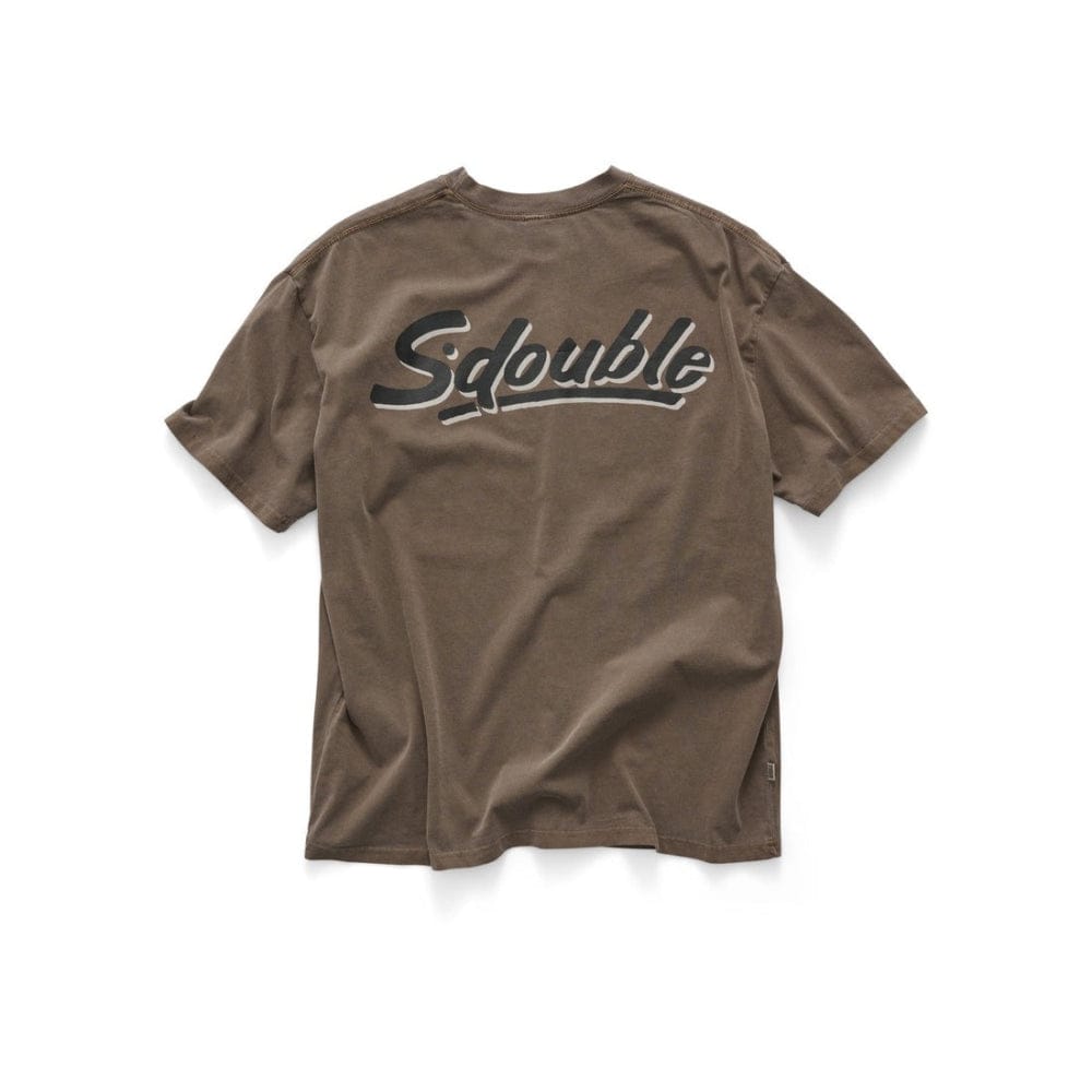 S / DOUBLE Swish SS Tee - Pigment Ash