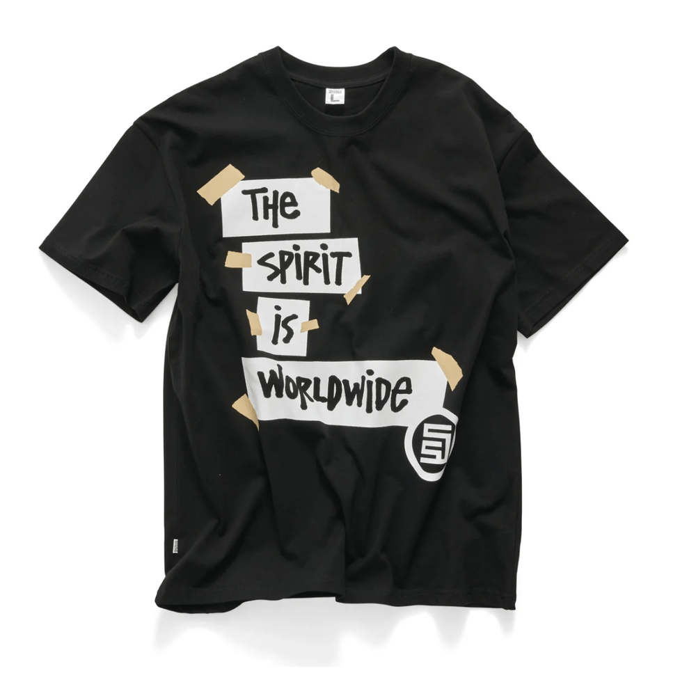 S / DOUBLE The Spirit SS Tee - Black