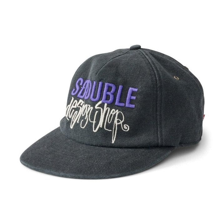 S / DOUBLE Funky Ranger Canvas Strapback - Black