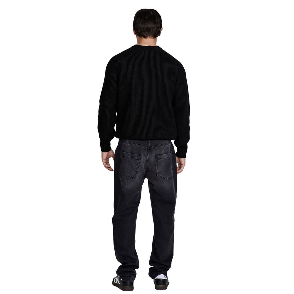 SikSilk Knitted Sweater - Black