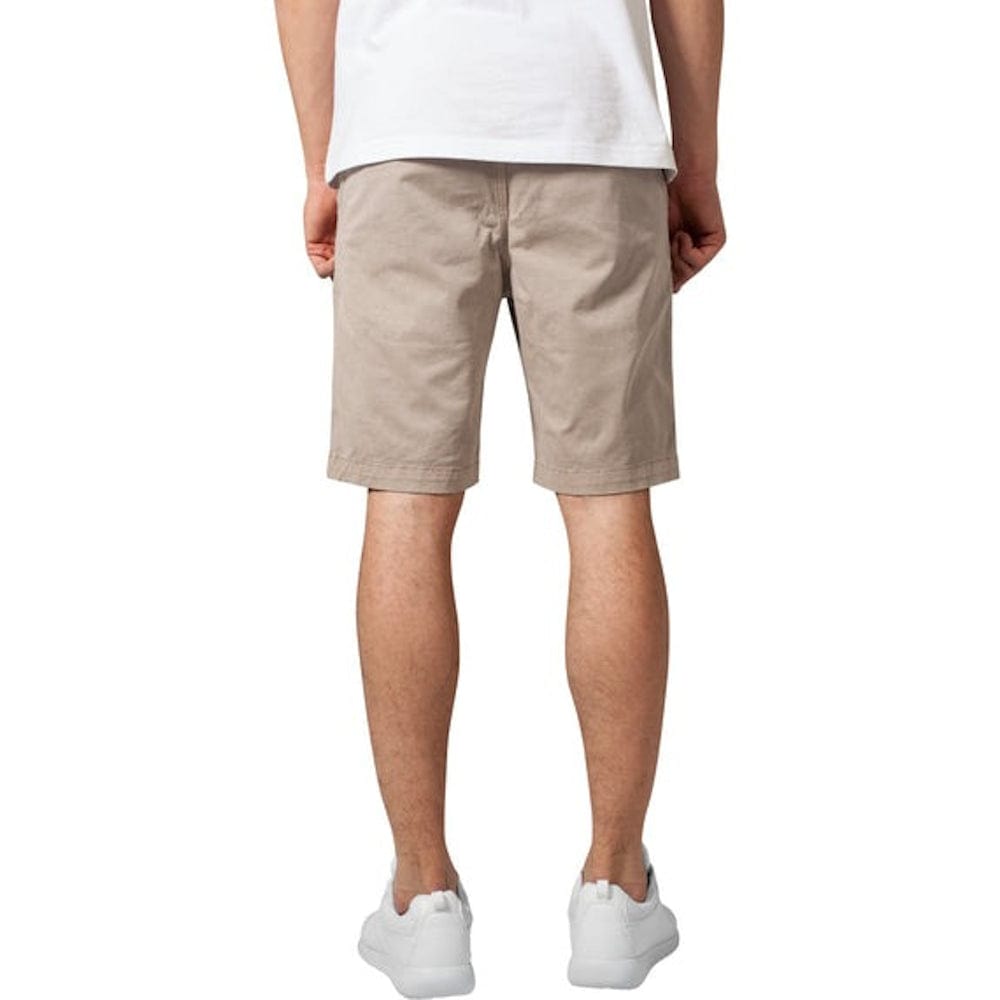 Urban Classics Stretch Twill Jog Shorts - Sand