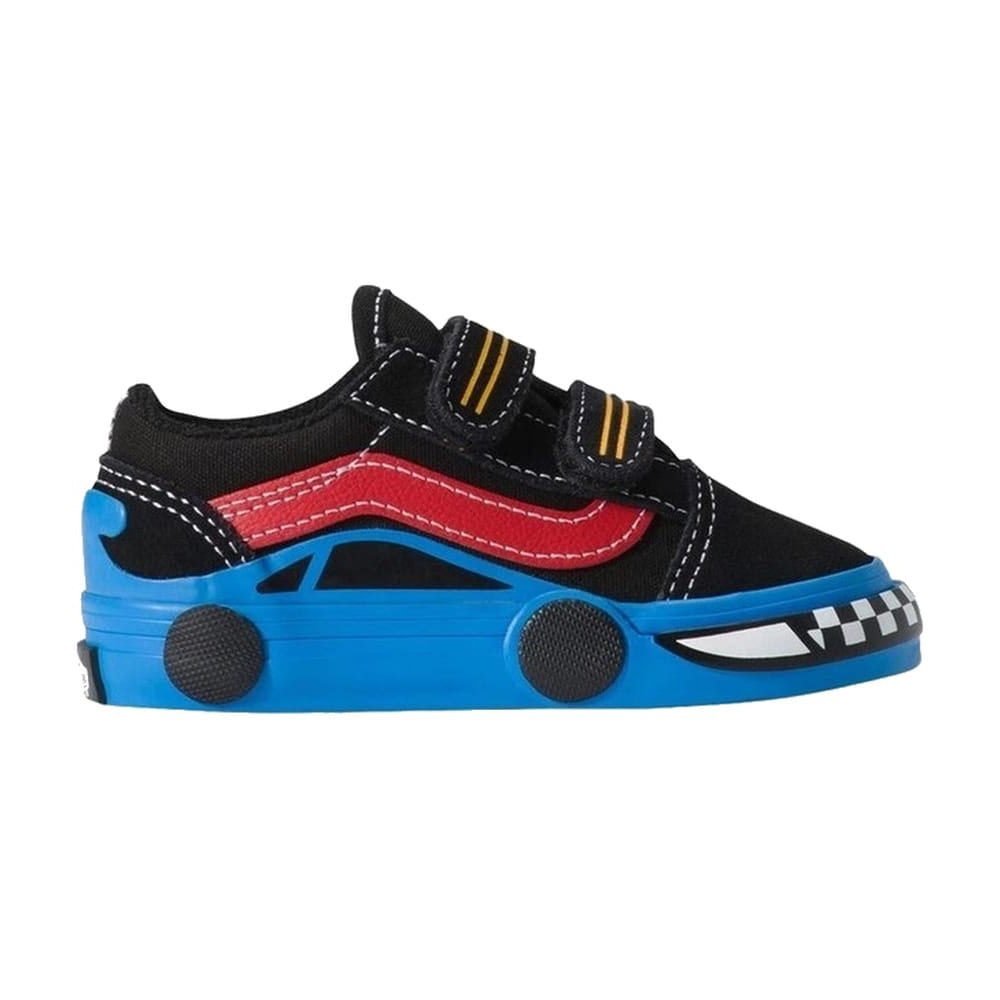 Vans Infants Old Skool V Car - Black / Blue