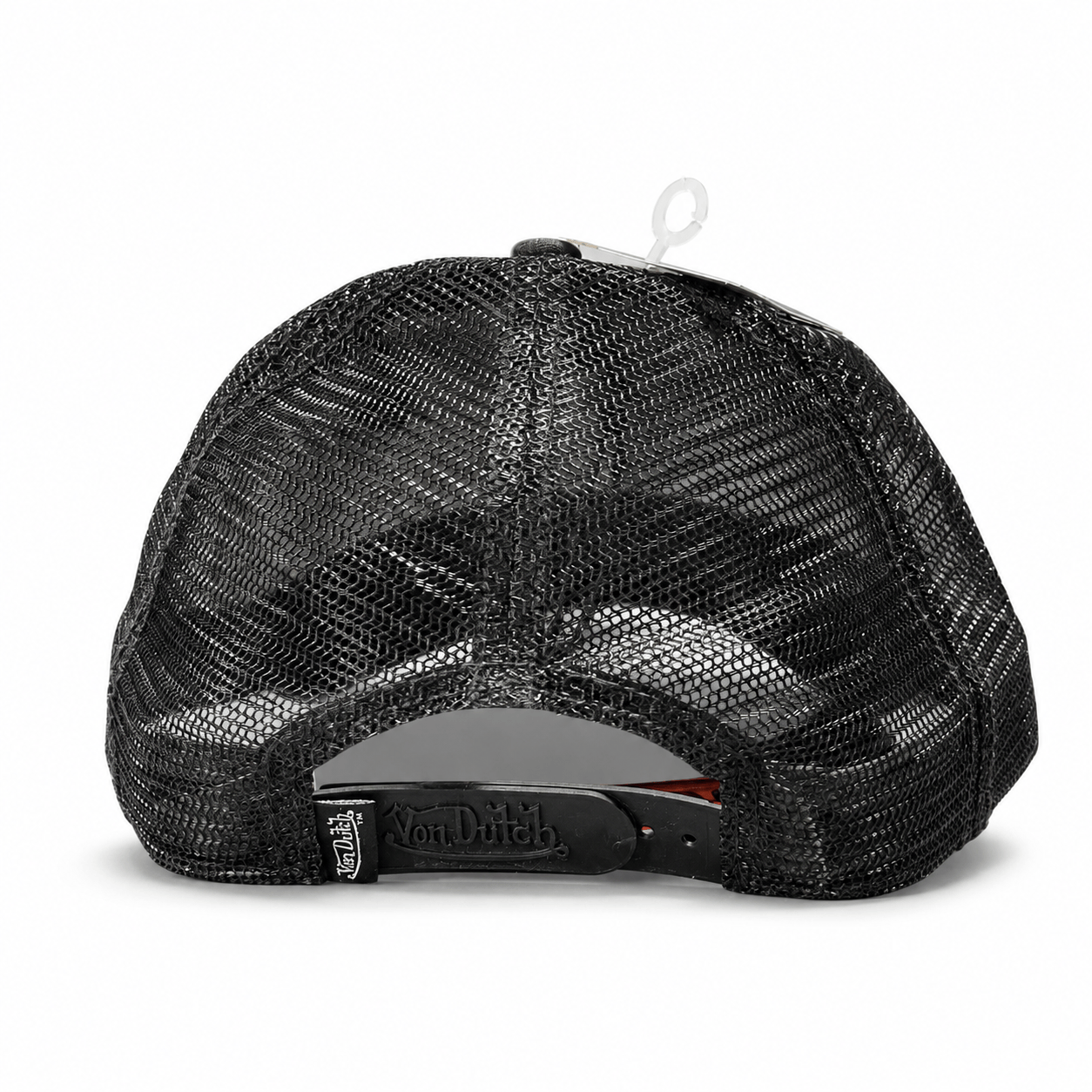 Von Dutch Washed Twill Trucker Hat - Grey - Image 3