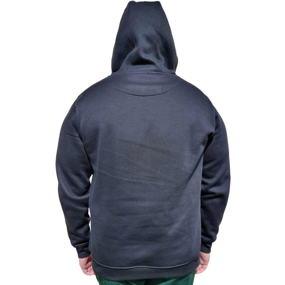 West Brothers Shield Embroidered Hoodie - Black / Grey
