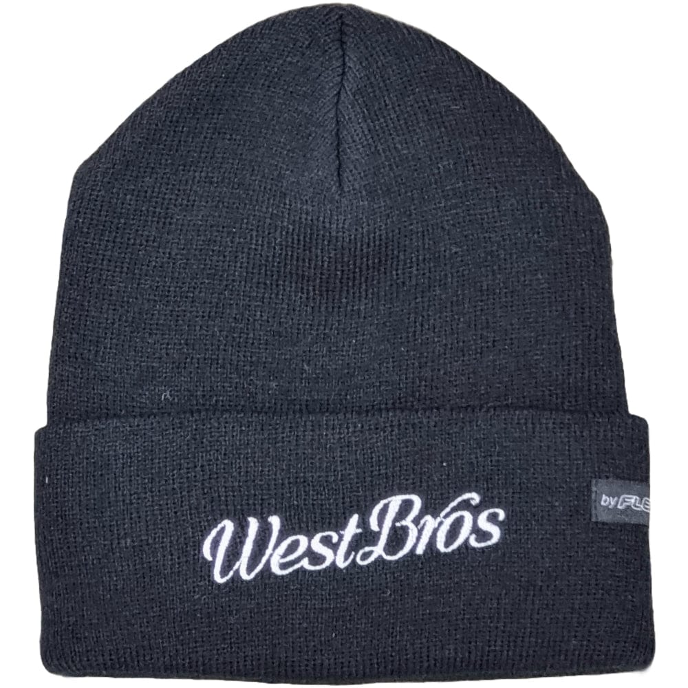 West Brothers Script Beanie - Black