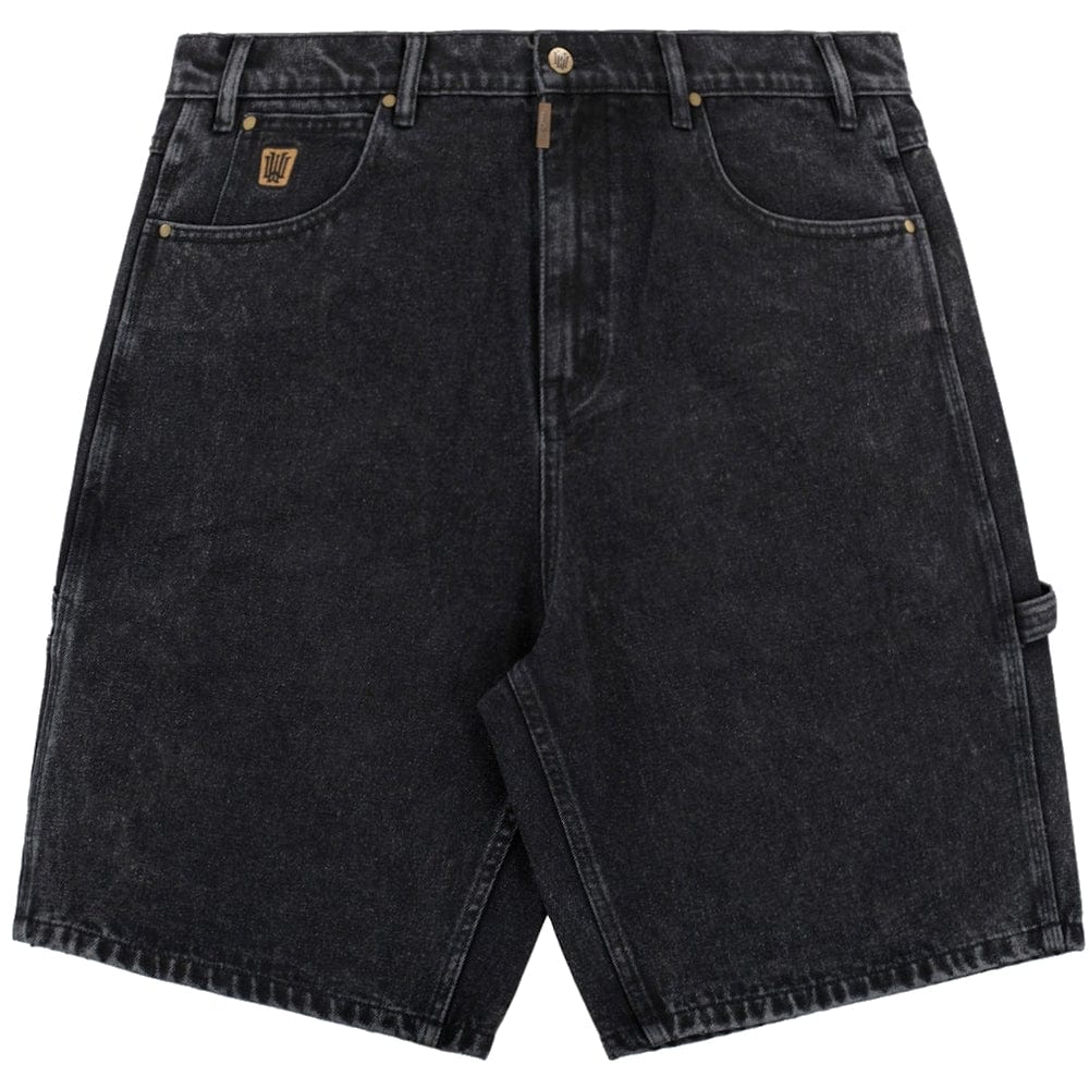 WNDRR Booster Denim Short - Washed Black