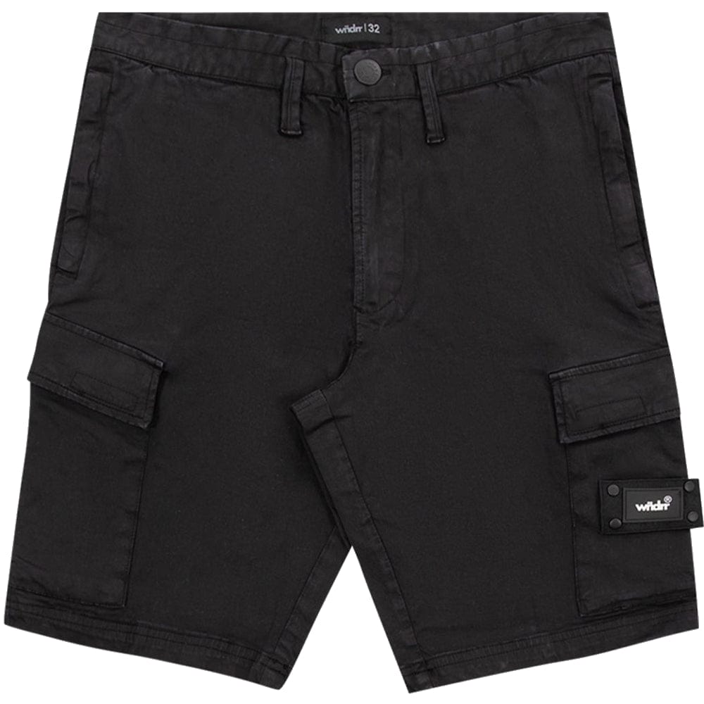 WNDRR Fairfax Cargo Short - Black
