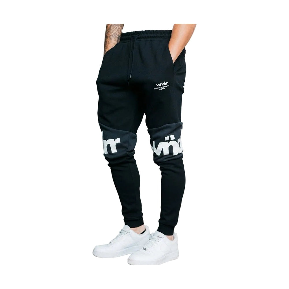 WNDRR Fusion Tech Trackpant - Black