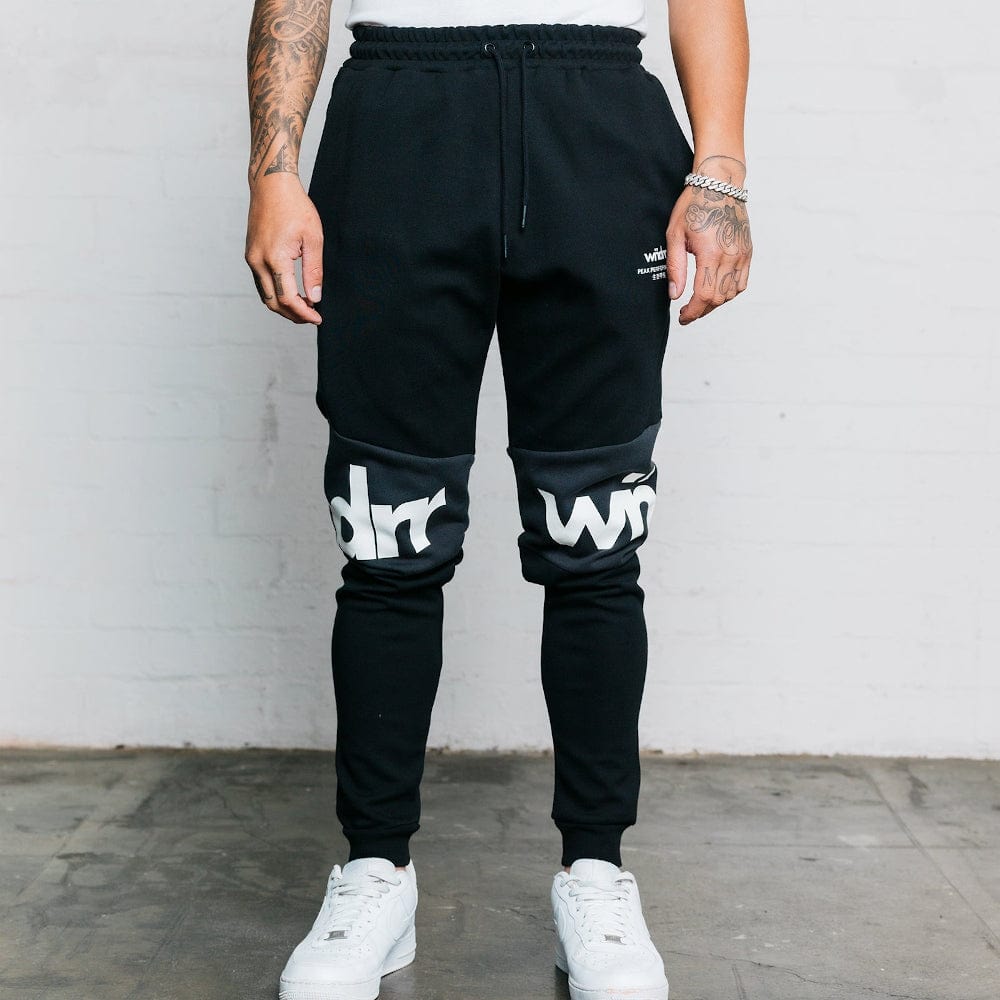 WNDRR Fusion Tech Trackpant - Black