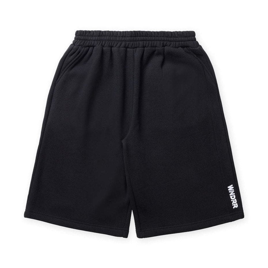 WNDRR Halo Baggy Trackshort - Black