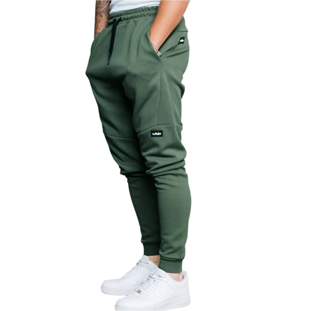 WNDRR Hoxton V2 Tech Trackpant - Olive