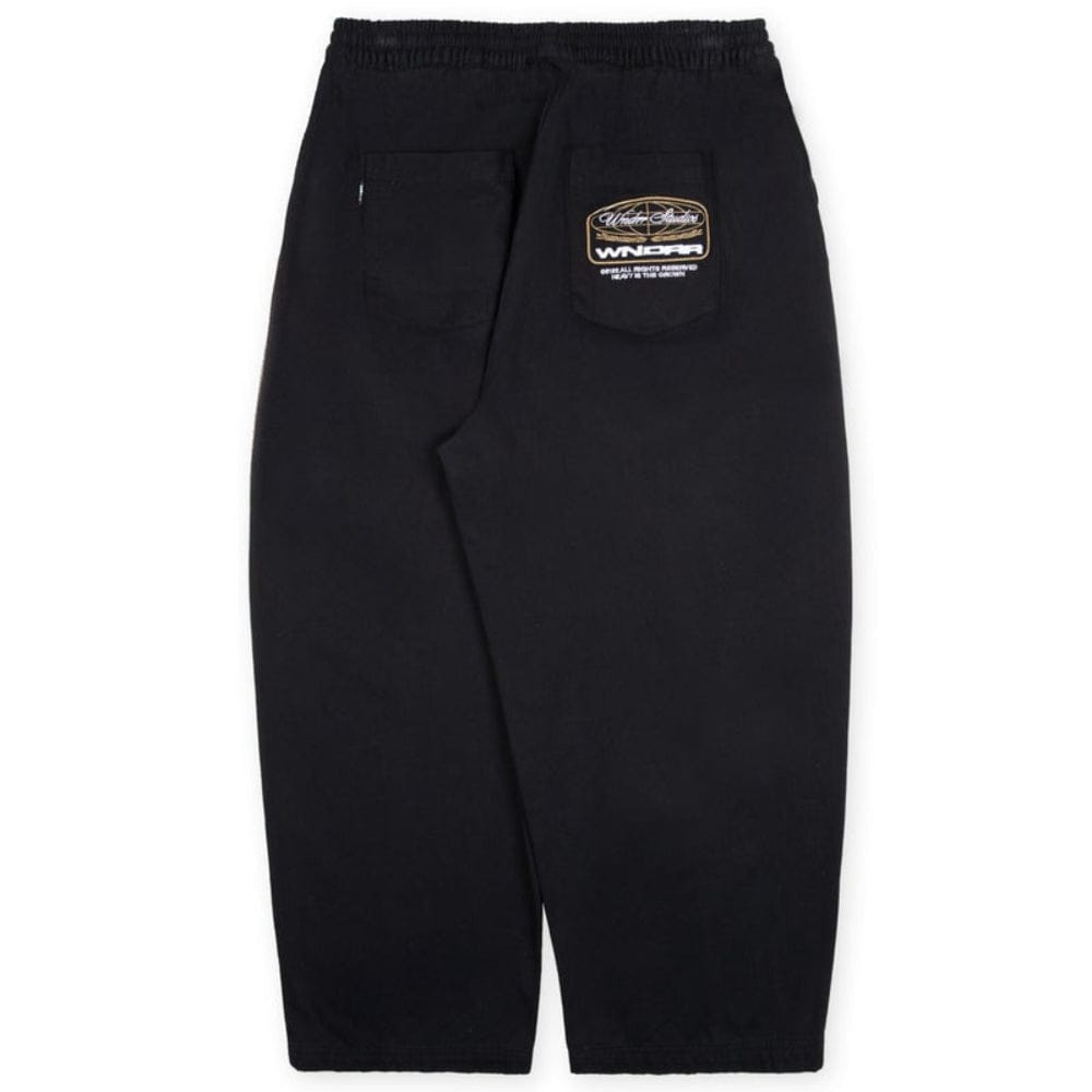 WNDRR Maison Pleated Pant - Black