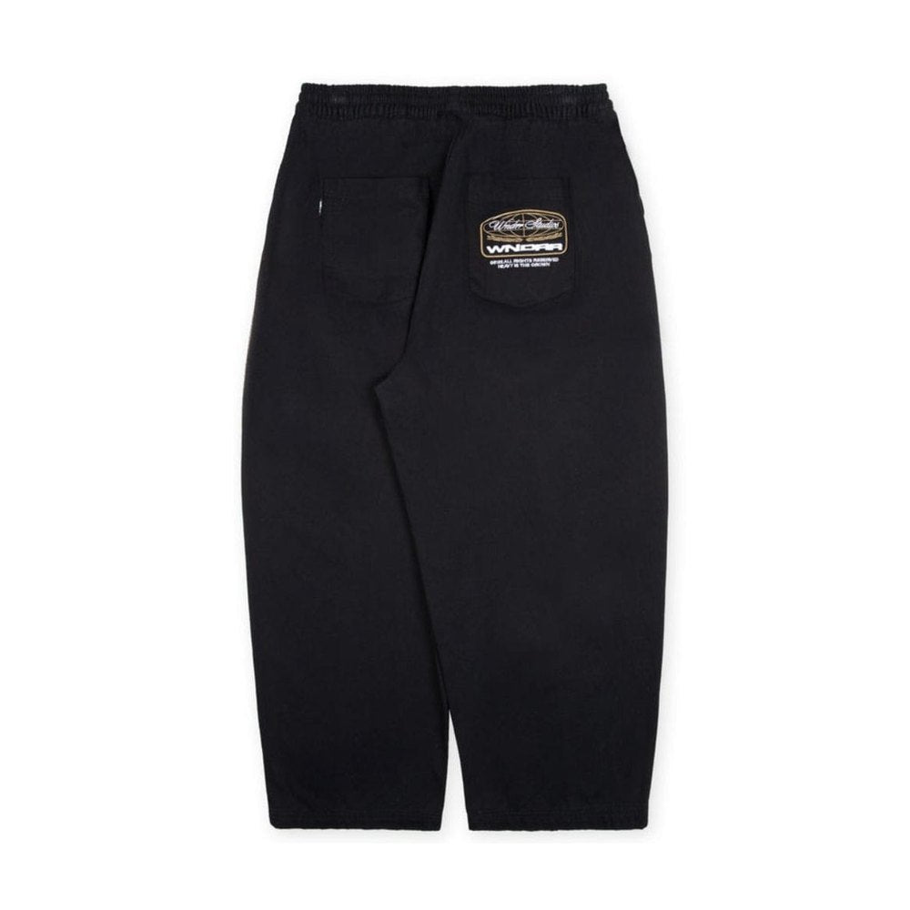WNDRR Maison Pleated Pant - Black