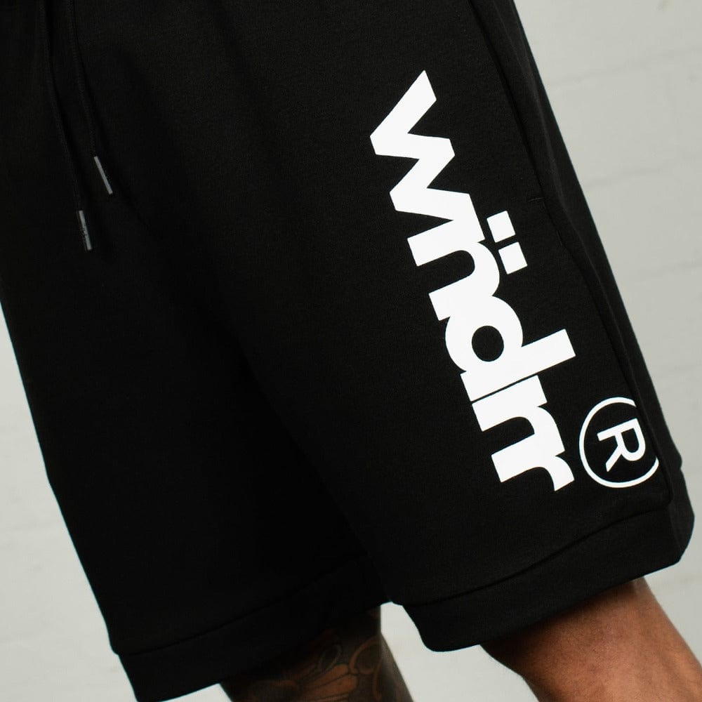 WNDRR Offcut Tech Trackshort - Black
