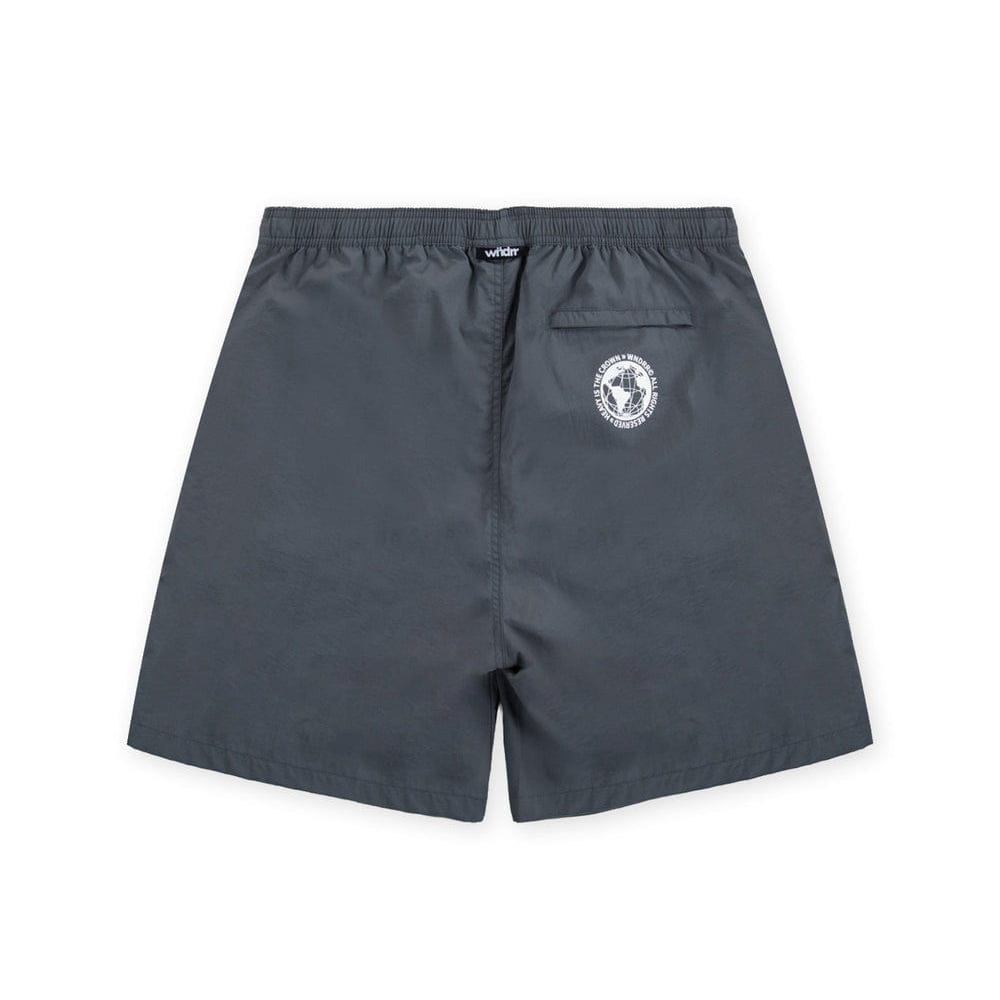 WNDRR Syndicate Swim Short -Washed Black