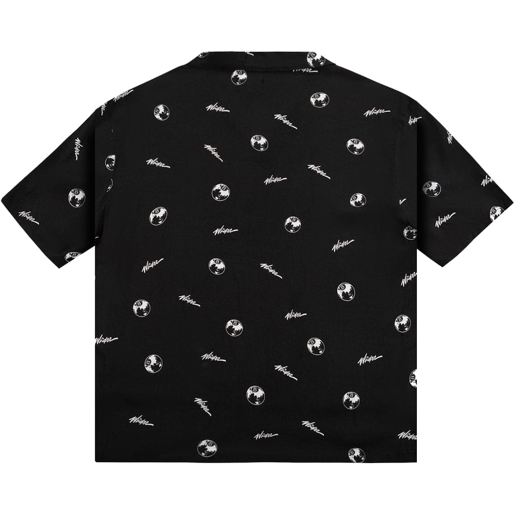 WNDRR 8 Ball Short Sleeve Shirt - Black