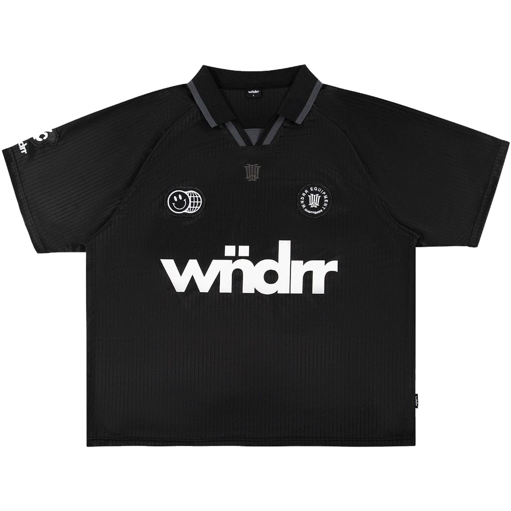 WNDRR Accent Football Jersey - Black