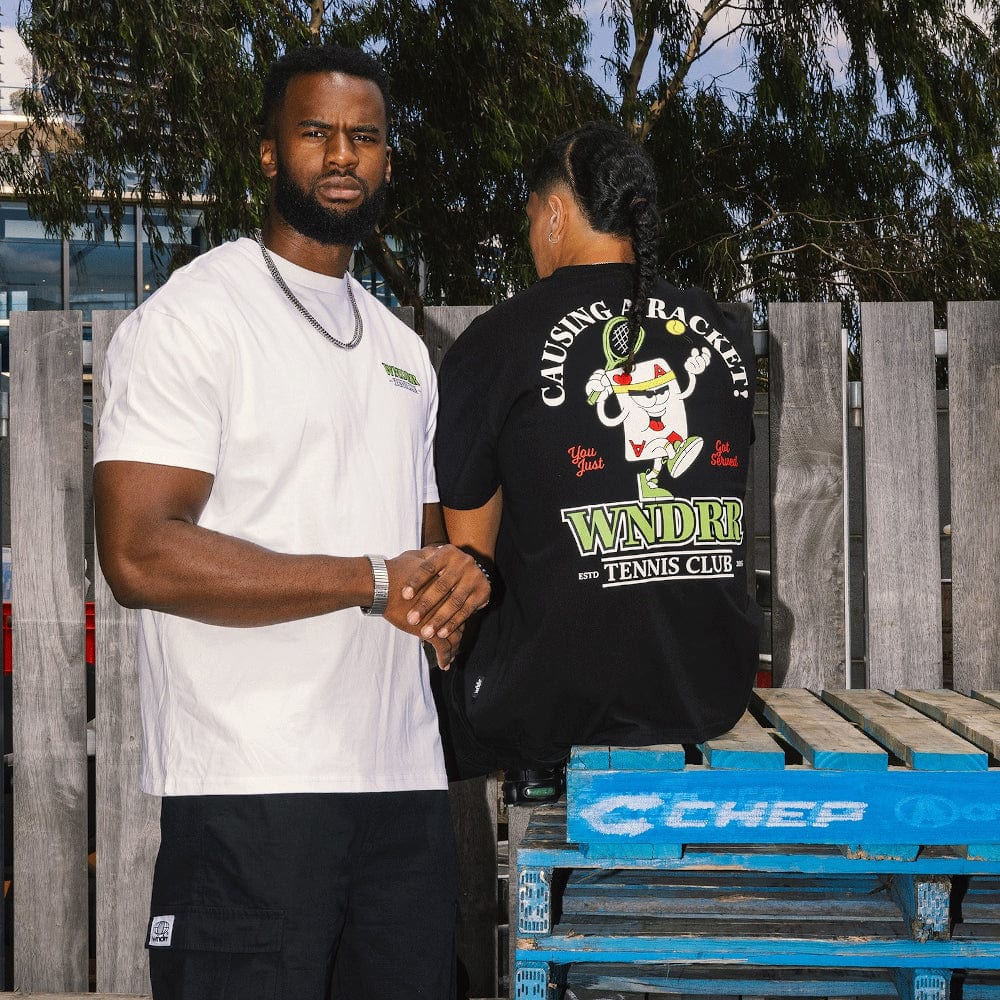 WNDRR Ace Box Fit Tee - Black