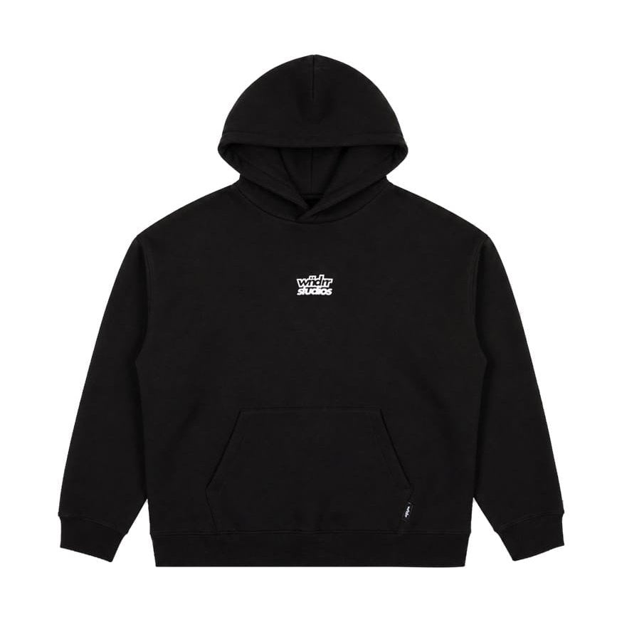 WNDRR Advocate Hood Sweat - Black