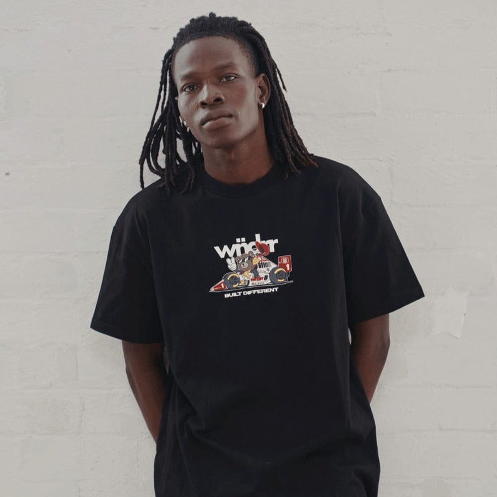 WNDRR Albert Box Fit Tee - Black