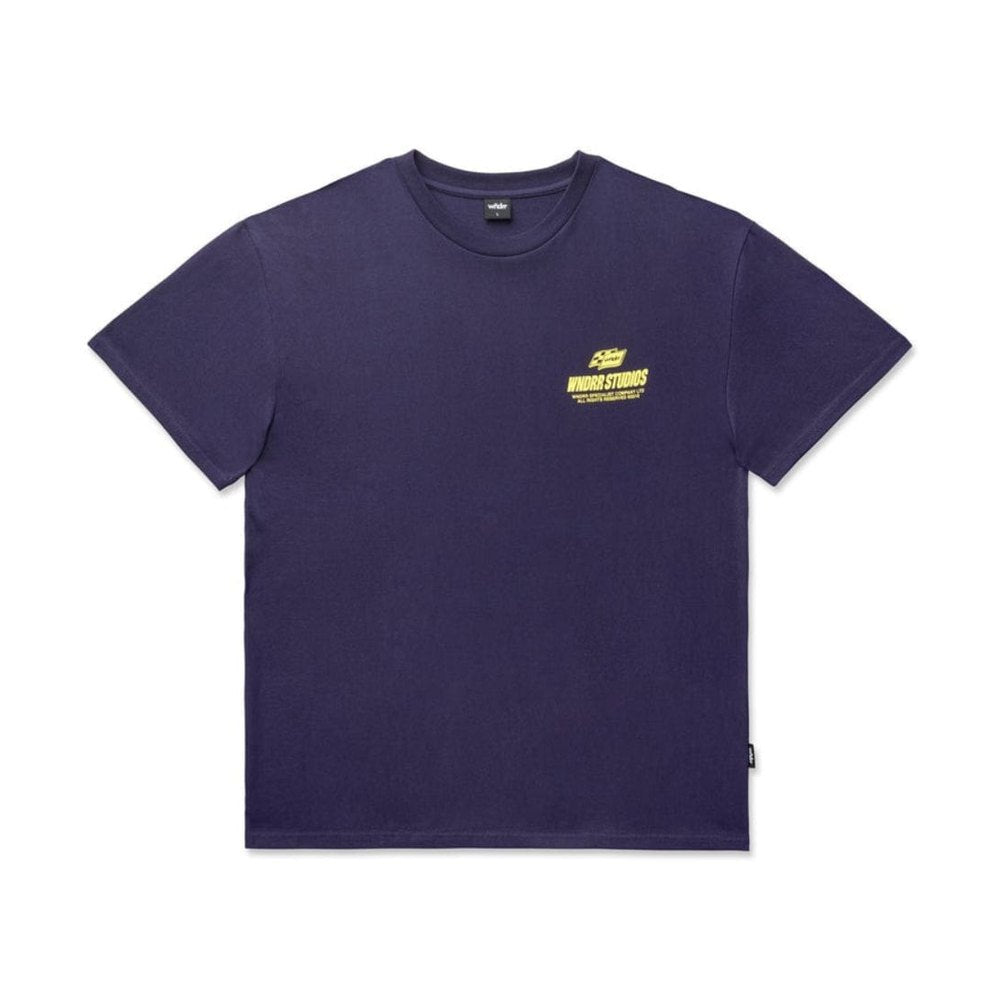 WNDRR Apex Box Fit Tee - Navy