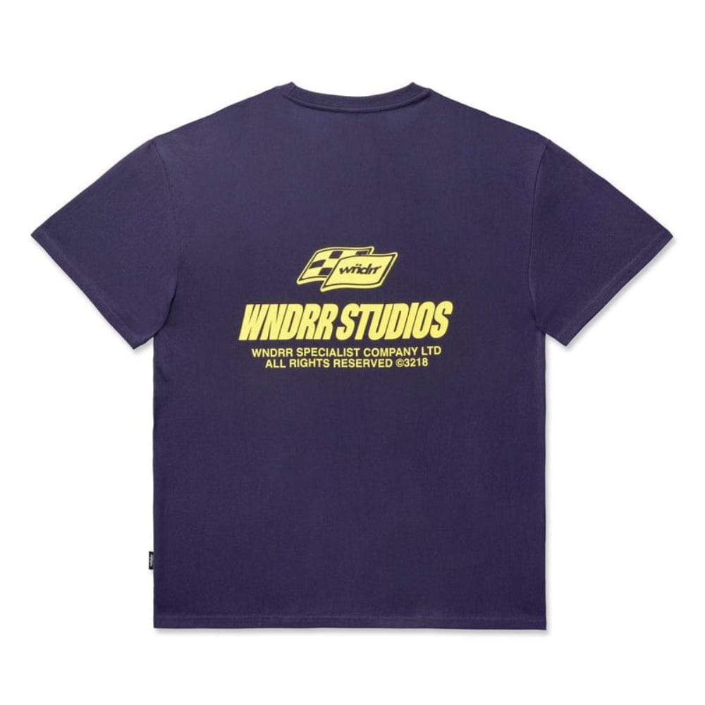 WNDRR Apex Box Fit Tee - Navy