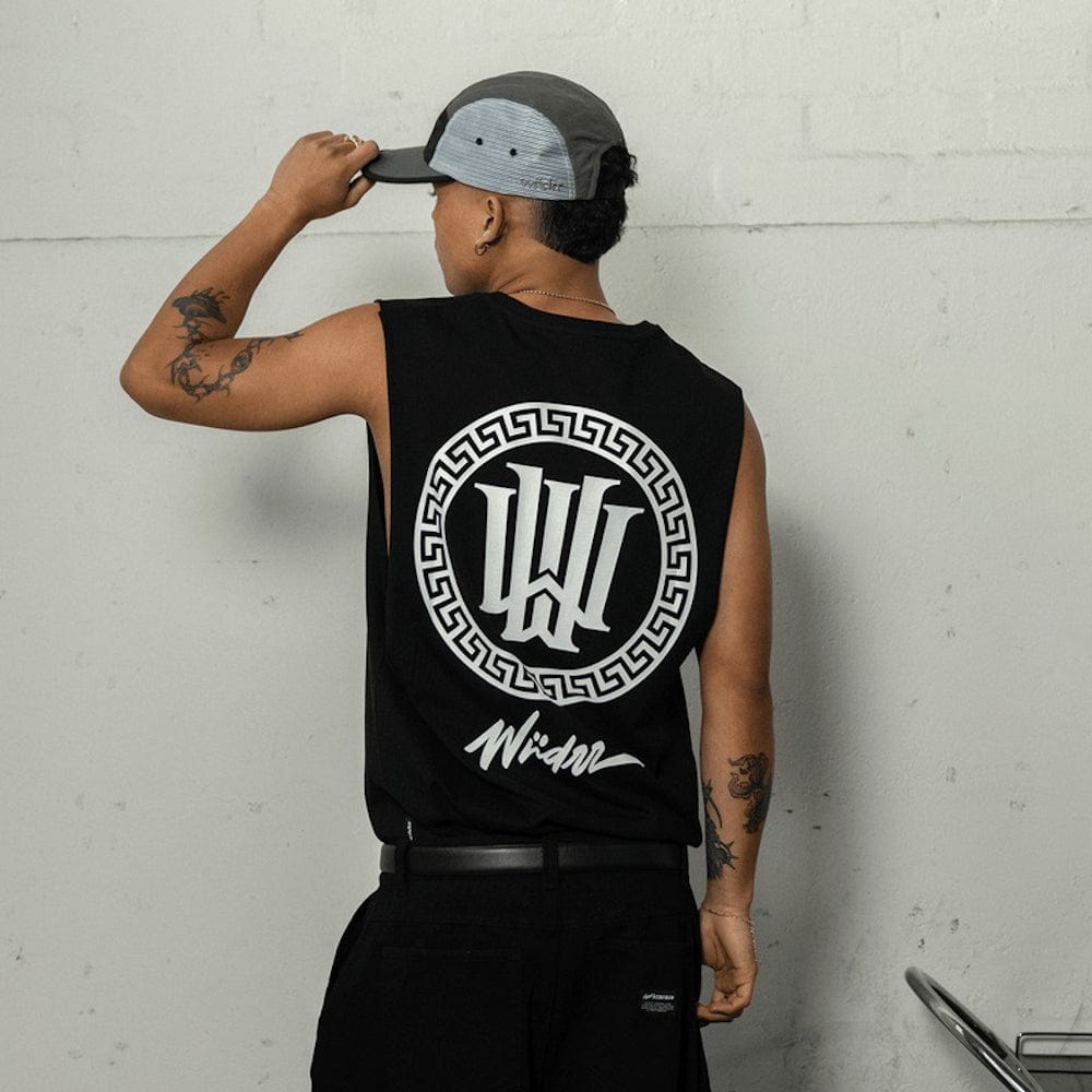 WNDRR Apollo Muscle Top - Black