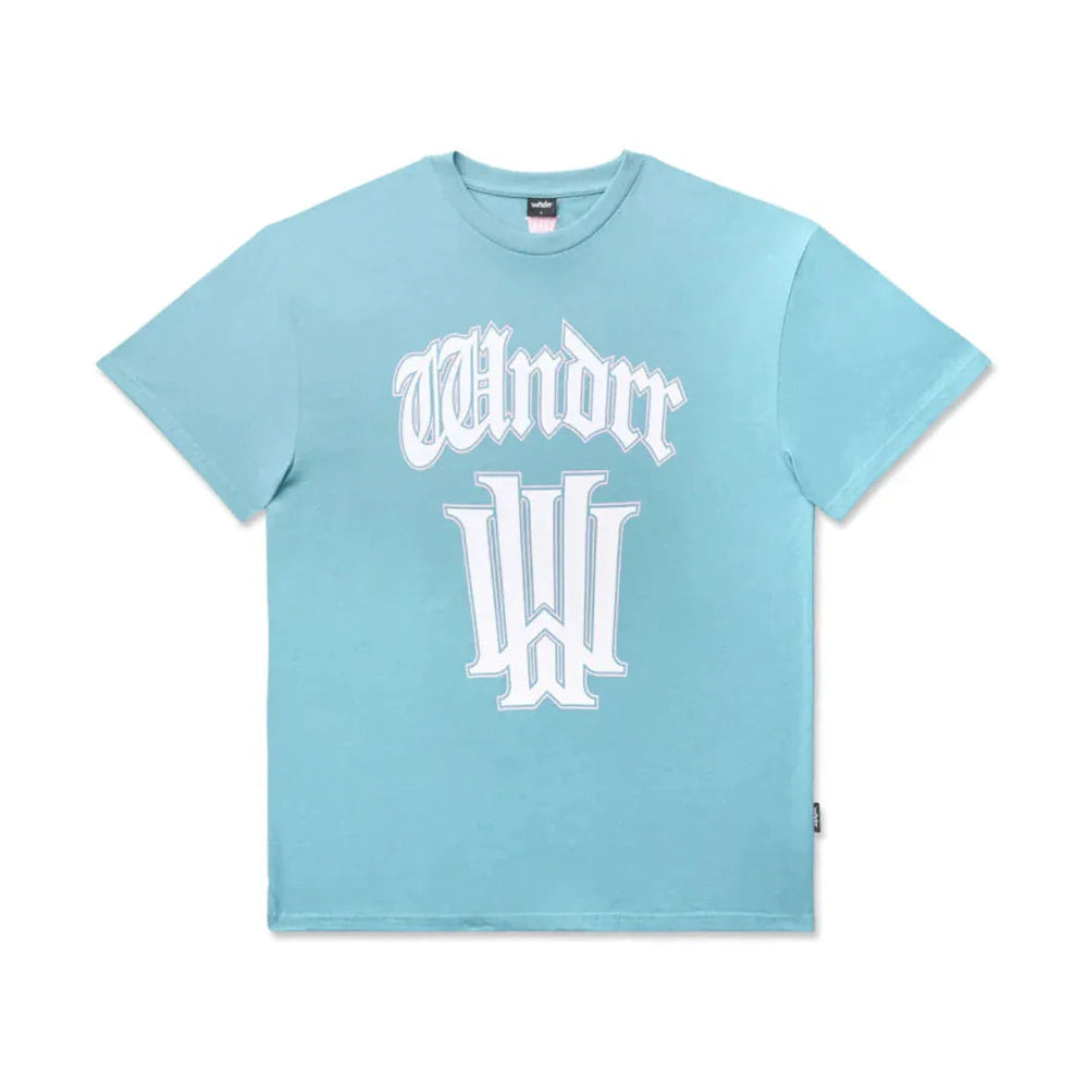 WNDRR Archetype Box Fit Tee - Dusk Blue