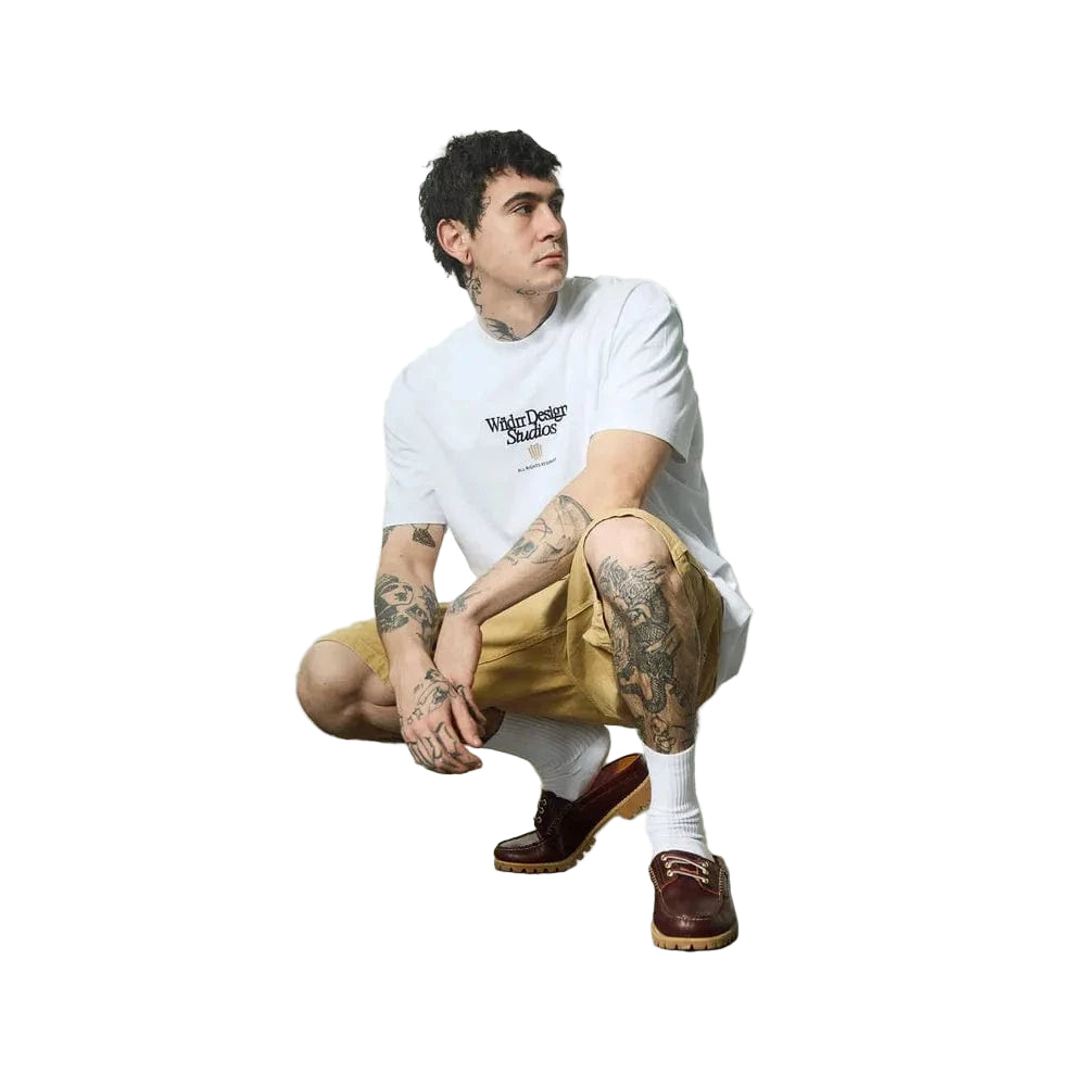 WNDRR Atelier Box Fit Tee - White