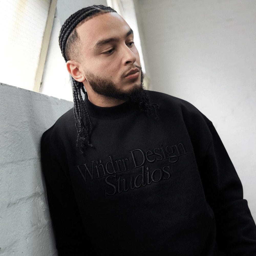 WNDRR Atelier Crew Sweat - Black