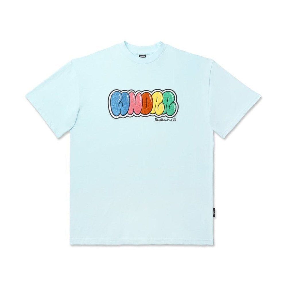 WNDRR Blissed Heavy Weight Tee - Baby Blue