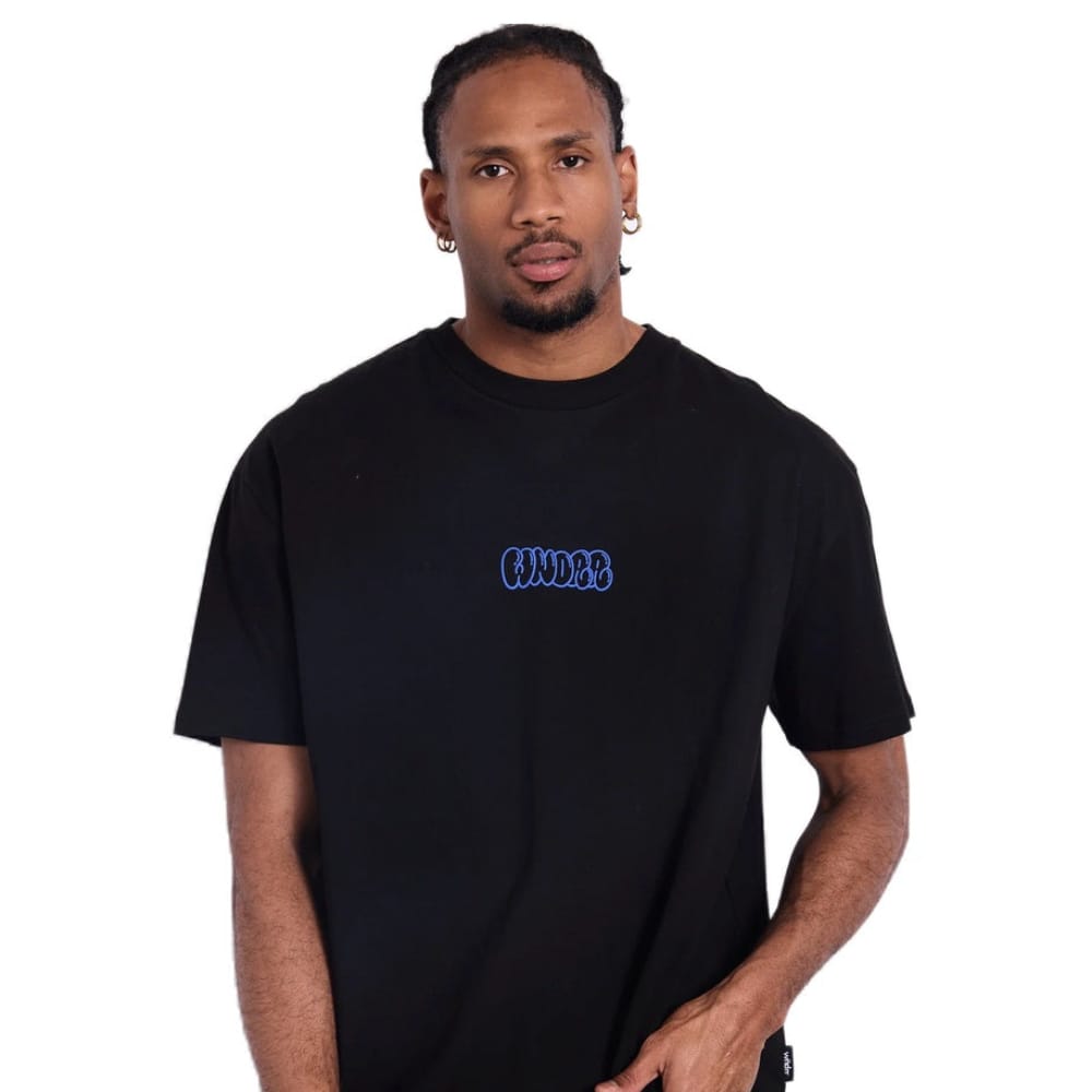 WNDRR Blissed Out Box Fit Tee - Black