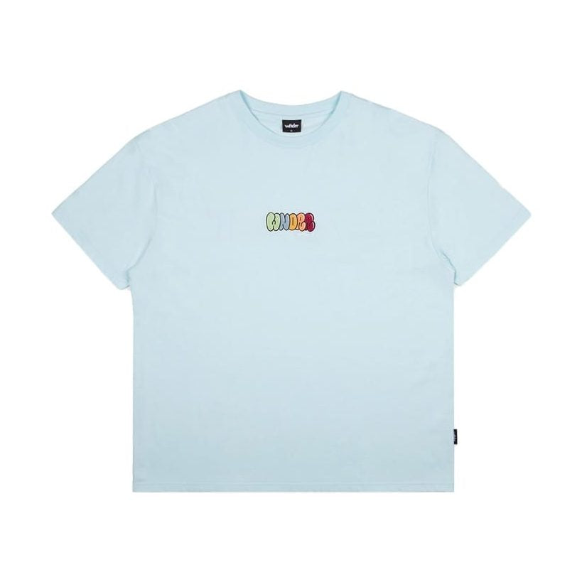 WNDRR Blissful Box Fit Tee - Baby Blue