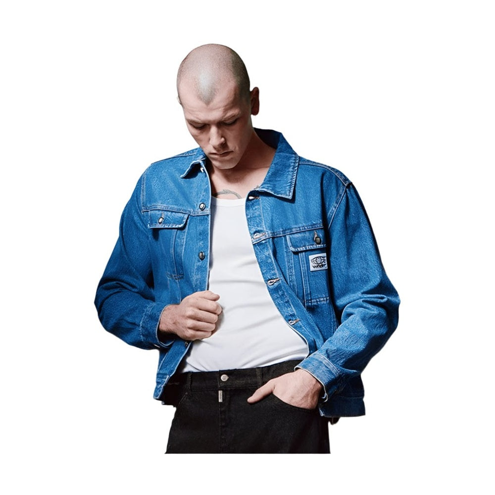WNDRR Booster Denim Jacket - Blue