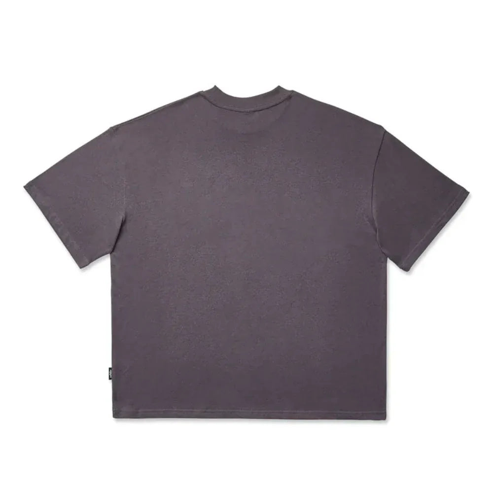 WNDRR Brushback Heavy Weight Tee - Charcoal