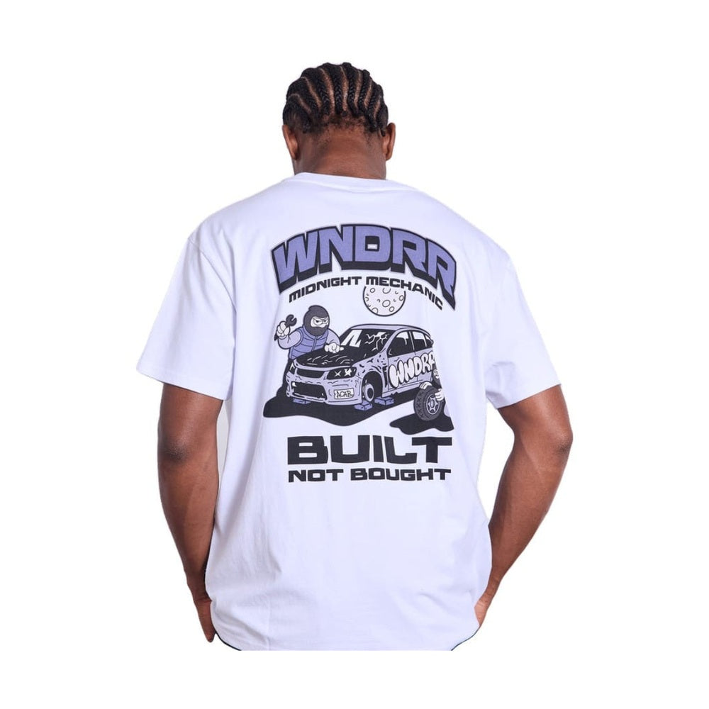 WNDRR Built Box Fit Tee - White