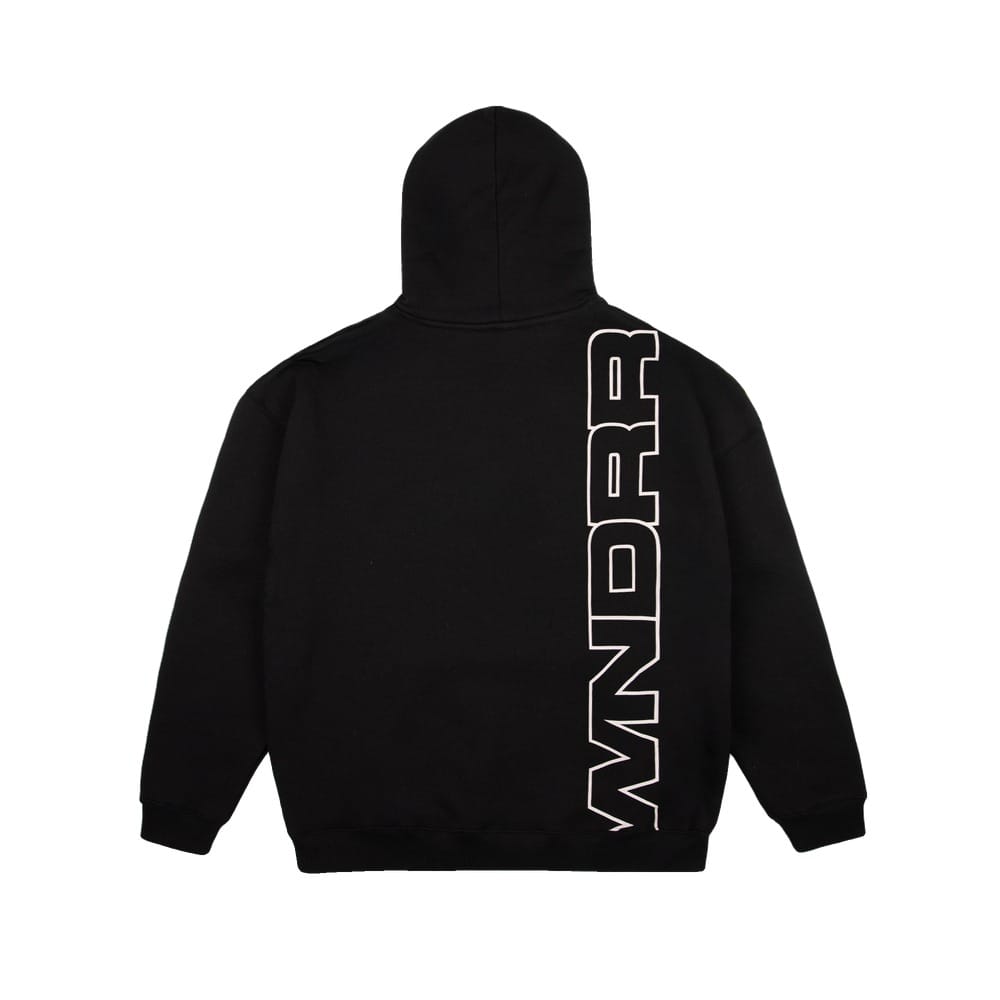 WNDRR Context Hood Sweat - Black