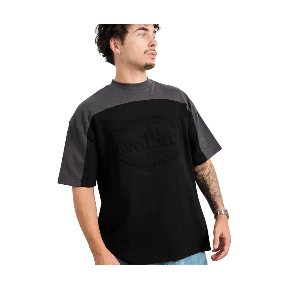 WNDRR Credit Panel Tee - Black